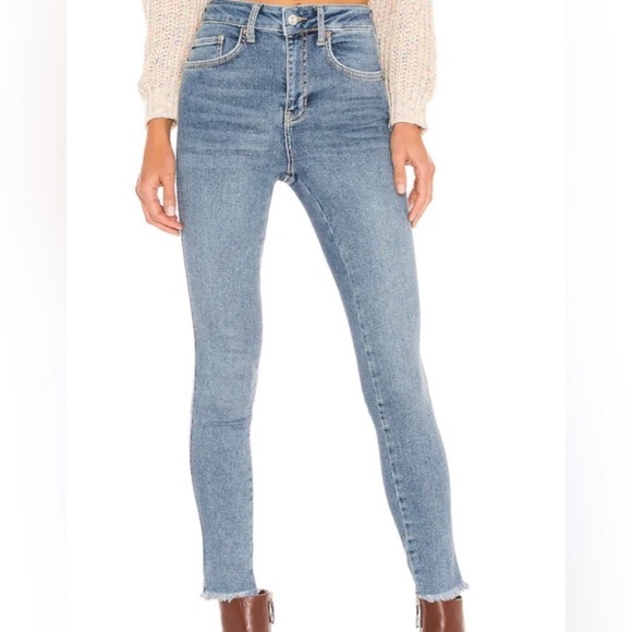 We The Free highrise jeggins skinny raw hem size 28 - Picture 3 of 16